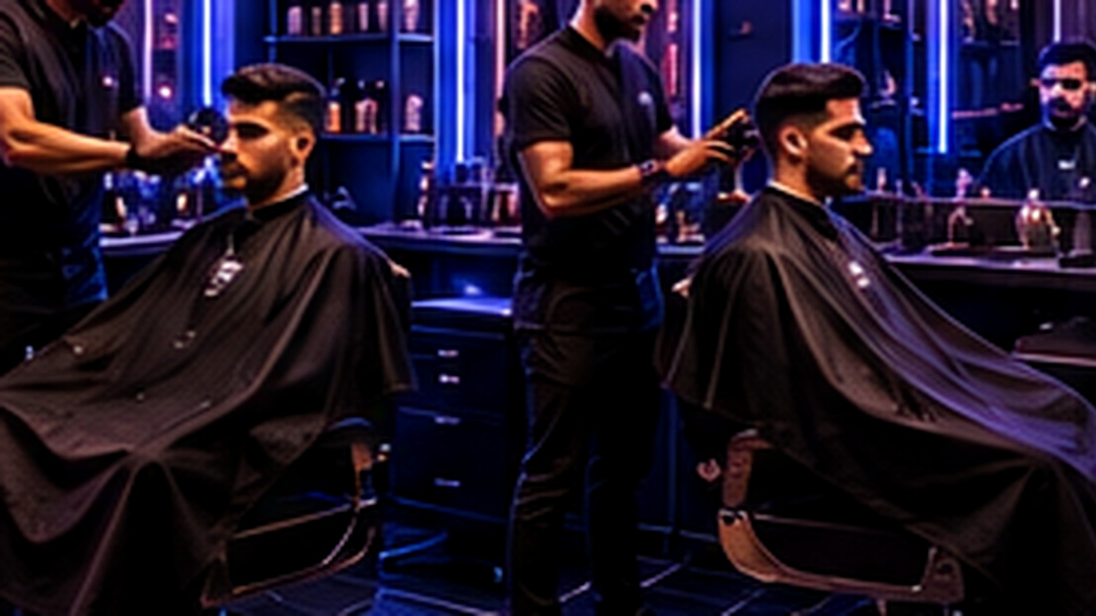 PRIME Glow men’s grooming area